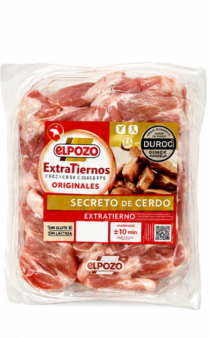 Secreto de Cerdo Extratierno El Pozo €/kg - Secreto de cerdo premium